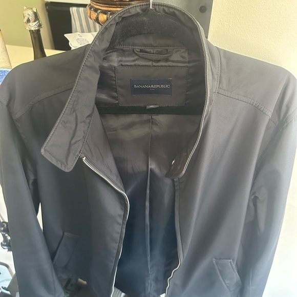 Banana Republic black lightweight jacket (M) - Picture 3 of 8